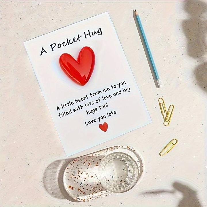 Image du produit PhoneLook Pocket Hug Petite carte de voeux mignonne pour des salutations bienveillantes
