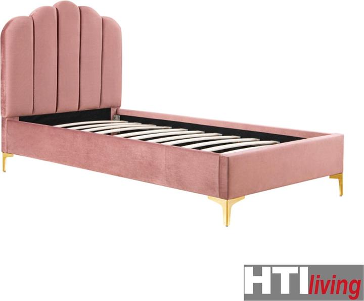 Produktbild HTI-Living Polsterbett 90 x 200 cm Yoris Pink (90 x 200 cm)