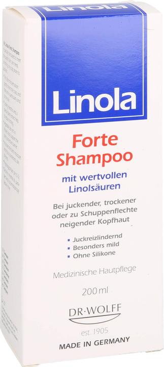 Immagine prodotto Dr. Wolff Linola Shampoo forte, 200 ml Shampoo (200 ml, Shampoo liquido)