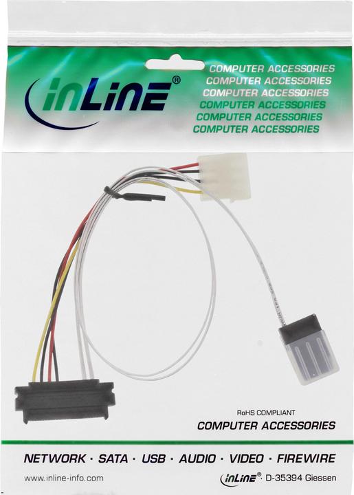 Actual product image InLine SAS connection c.