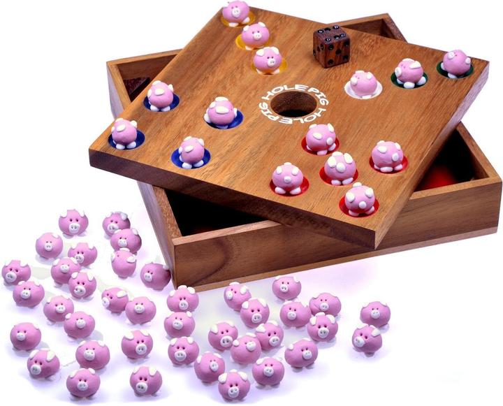 Produktbild Logoplay Holzspiele Schweinchenspiel (Deutsch)