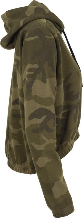 Actual product image Urban Classics Ladies Camo Cropped Hoody (M)