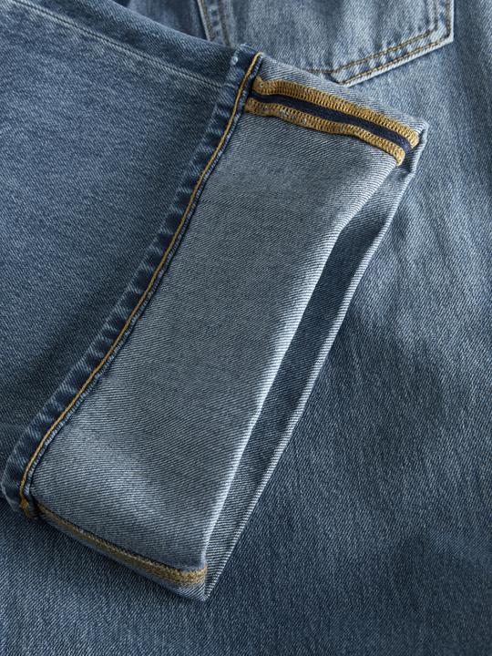 Actual product image JJXX Jxtokyo Wide Fold Hw Jeans R254 Dnm Sn (W31/L30)
