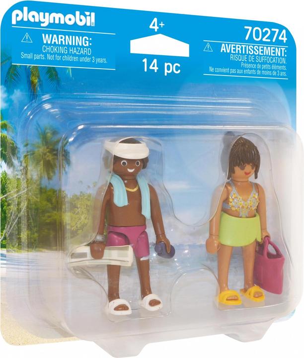 Image du produit Playmobil Couple de vacanciers (70274)