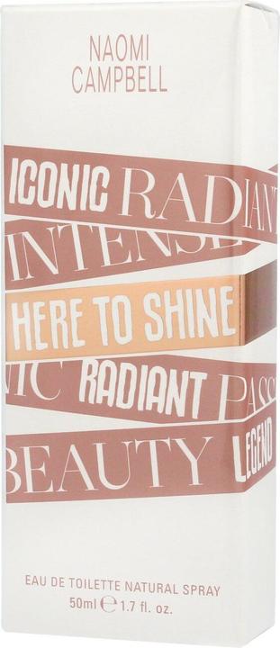 Naomi Campbell Here To Shine Eau de Toilette 50ml (Eau de toilette, 50 ml)