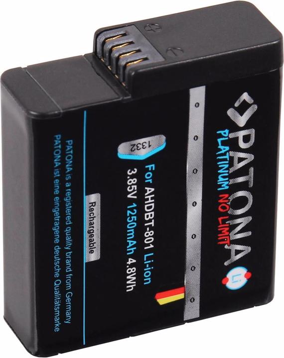 Actual product image Patona Platinum (hero 5, Hero 6, Hero 7, Hero 8)