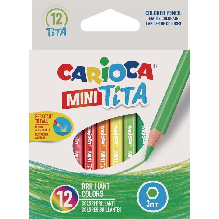 Produktbild Carioca Farbstift Mini Tita (Mehrfarbig, 12 x)