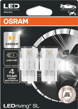 Osram LED-driving koel wit (W21/5W)