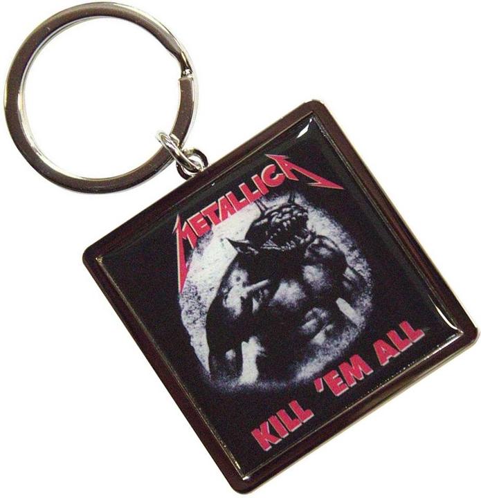 Actual product image Metallica Kill 'Em All / Jump In The Fire Keyring