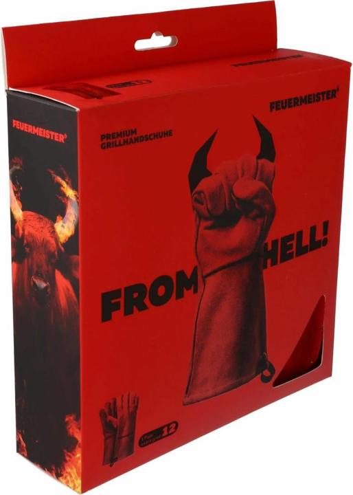 Immagine prodotto Feuermeister Premium BBQ 12 (Kevlar, Pelle spaccata)
