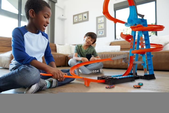 Actual product image Hot Wheels Sky Crash Tower