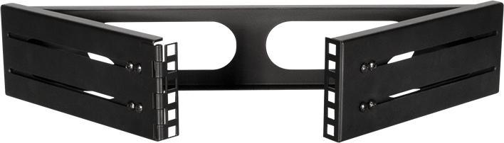 Image du produit LogiLink W02B40B Support mural 48,30 cm (19") 2 U, noir