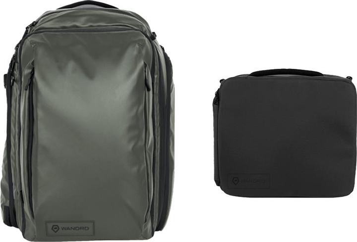 Wandrd Transit 45L Travel Backpack Wasatch Green Essential+ Bundle (45 l)