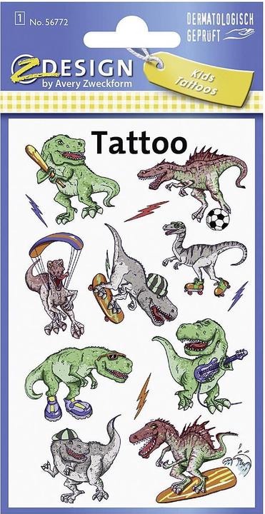 Produktbild Avery Kinder Tattoos
