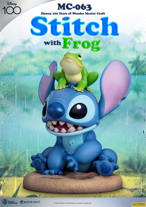 Image du produit Beast Kingdom DISNEY 100E ANN. - Stitch avec Grenouille -Statuette Master Craft 34cm