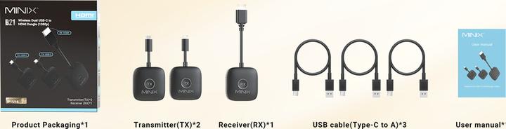 Produktbild Minix B21 (50 m)