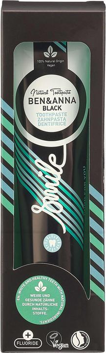 Image du produit Ben & Anna BEN&ANNA Natural Black Toothpaste naturalna pasta do zębów z aktywnym węglem 75ml (75 ml)
