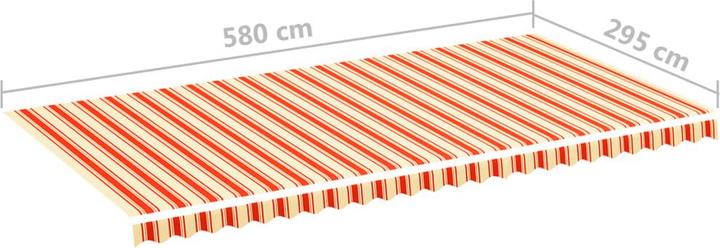 Produktbild VidaXL Markisenstoff (400 x 350 cm)