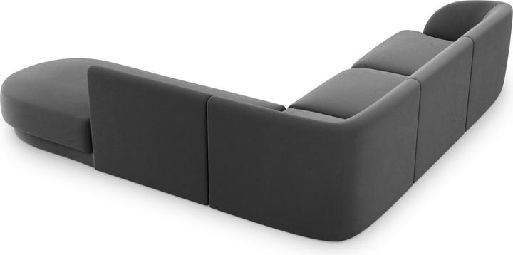 Actual product image Micadoni Boucle Right Corner Sofa, "Miley", 6 Seats, 255x248x70Made in Europe (Corner sofa)