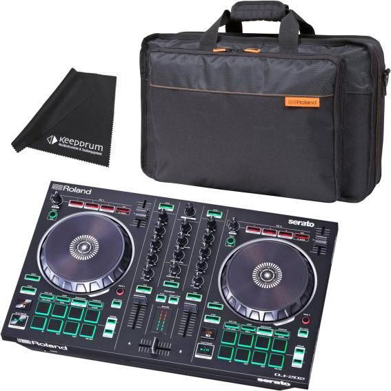 Produktbild Roland DJ-202 USB-DJ-Controller Mixer mit Tasche