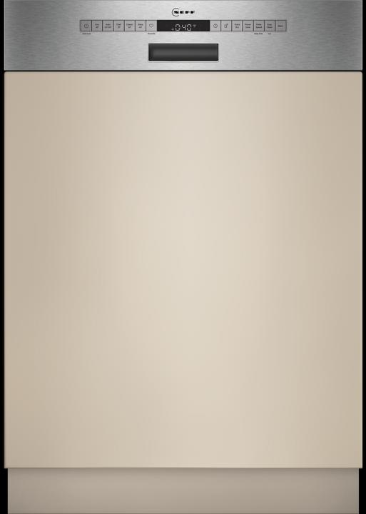 Immagine prodotto Neff N 50, Lavastoviglie integrata, 60 cm, Acciaio spazzolato, S145EVS04E