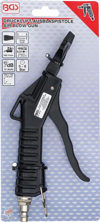 Image du produit BGS Soufflette d’air comprimé avec buse plate