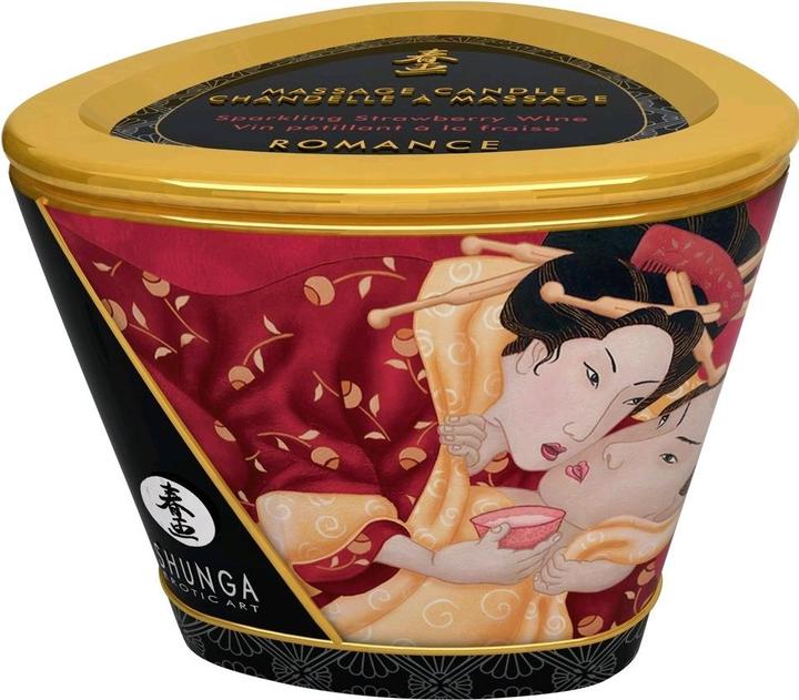 Actual product image Shunga Massagekerze Erdbeerwein (170 ml)