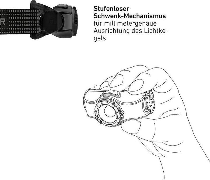 Produktbild Ledlenser MH3 (200 lm)