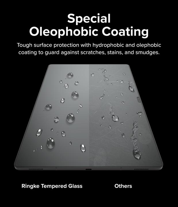 Actual product image Ringke Screen Protector for Galaxy Tab S10 Ultra / S9 Ultra / S8 Ultra SCREEN PROTECTOR TEMPERED GLASS (1 Piece, Galaxy Tab S10 Ultra)
