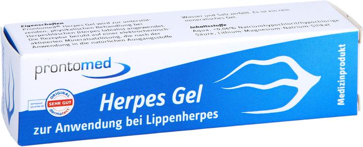 Immagine prodotto Prontomed Gel per l'herpes, 8 ml di gel (Gel, 8 ml)