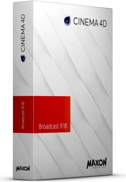 Actual product image Maxon Cinema 4D Broadcast R18 ESD MLS (1 User, unlimited)