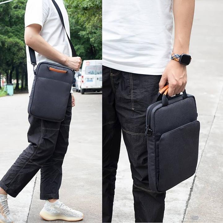 Produktbild PhoneLook Wasserdichte Umhängetasche Laptoptasche für iPad + Laptop + MaxBook 13 Zoll (13.30")