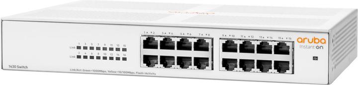 Produktbild HPE Aruba Instant On 1430 16G Switch - Switch - unmanaged - 16 x 10/100/1000 - desktop, rack-mountab (16 Ports)