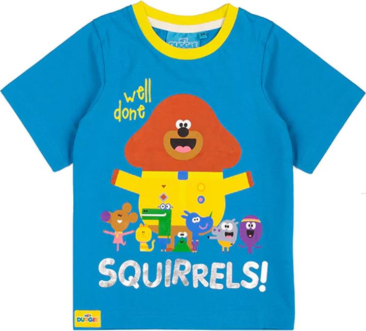 Actual product image Hey Duggee Well Done Squirrels pyjamas with shorts for boys (104)
