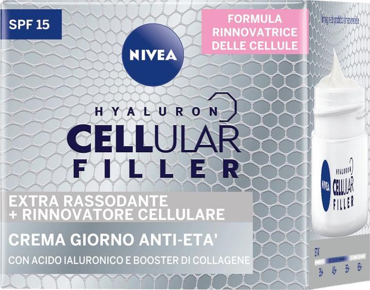 Image du produit NIVEA Crème Cellulaire Hyaluronic Filler Jour Spf15 50ml (50 ml)