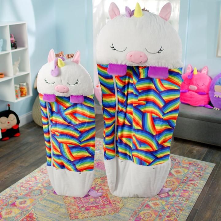 Actual product image Happy Nappers Nappers Cat pink | Large 6-12 years | Play - cuddle - sleep | Children's sleeping bag (137 cm)