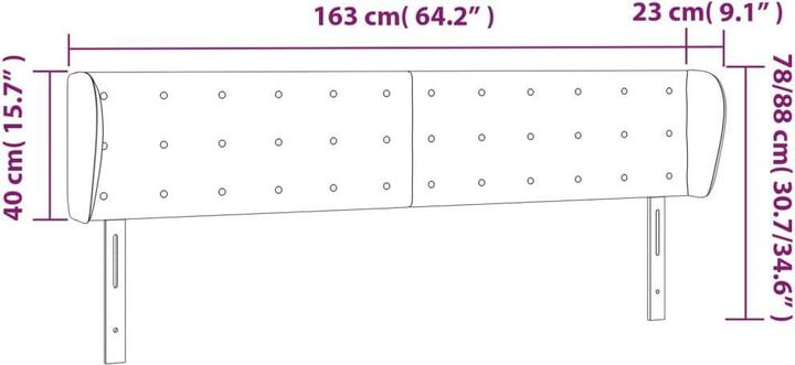 Immagine prodotto VidaXL Zain (163 x 23 x 88 cm)