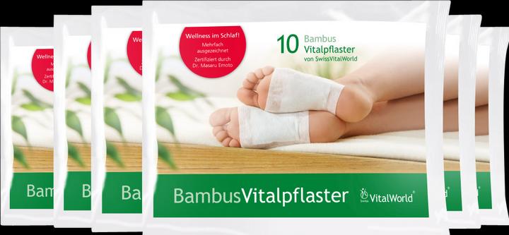 SwissVitalWorld Bambus Vitalpflaster (Fusspflaster)