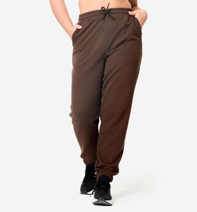 Actual product image Domyos Jogginghose Damen Baumwolle - braun (W26/L30)