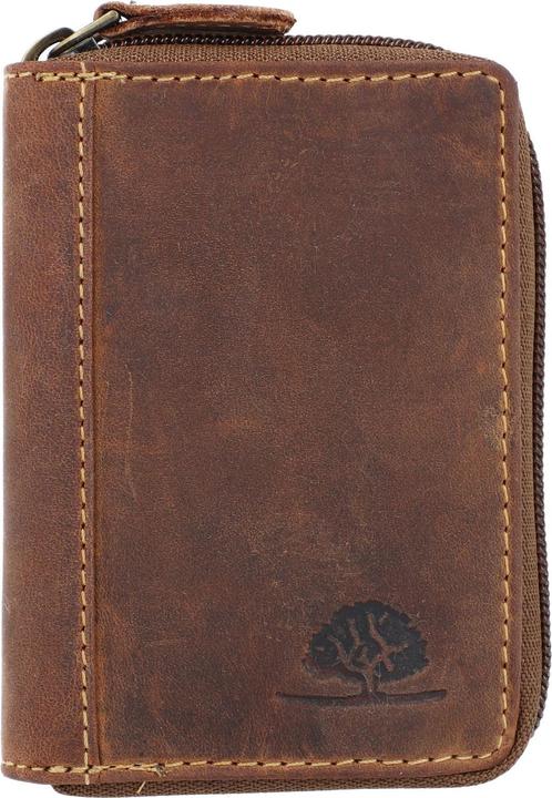 Immagine prodotto Greenburry Porta carte di credito vintage RFID in pelle 7,5 cm