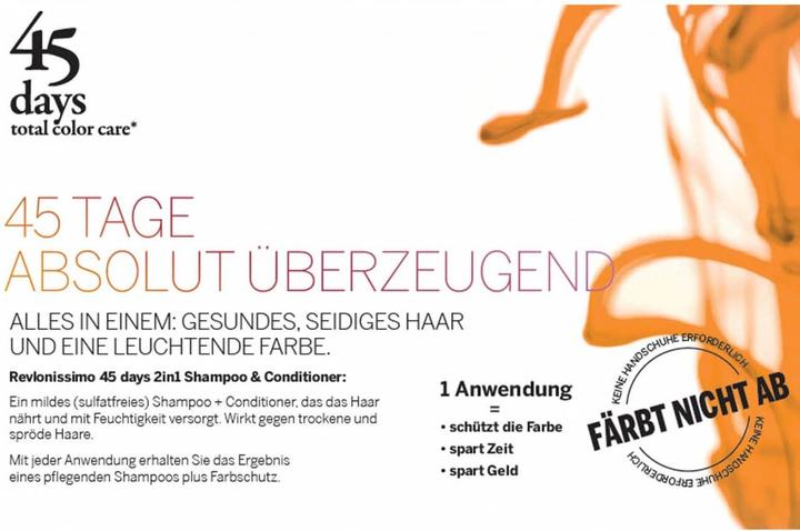 Actual product image Revlon Professional 45 Days Intens Copper (275 ml, Liquid shampoo)