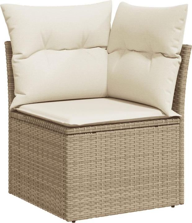 Produktbild VidaXL Gartenmöbel Sofa Garnitur Gartengarnitur Garten Sitzgruppe 9-tlg. Beige