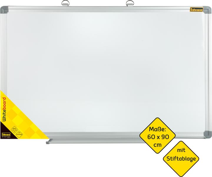 Actual product image Idena Whiteboard 90x60cm with aluminium frame (90 x 60 cm)