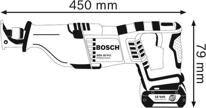 Produktbild Bosch Professional Gsa 18v-Li