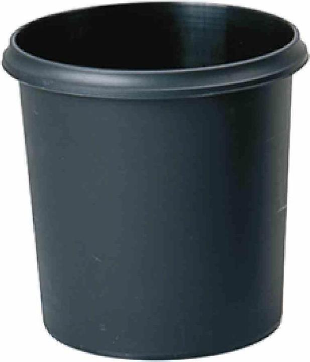 Alpfa Wastepaper bin, 18 l capacity, made of plastic in assorted colours, Ø 31x31 cm (18 l)