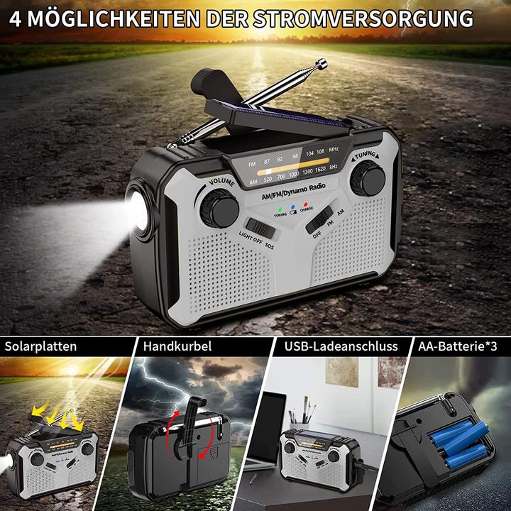Immagine prodotto Paidashu Kurbelradio (AM, FM)