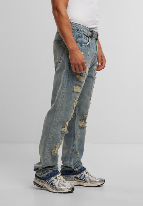 Actual product image 2Y Studios 2Y Firio Destroyed Straight Jeans - 178925 (34)