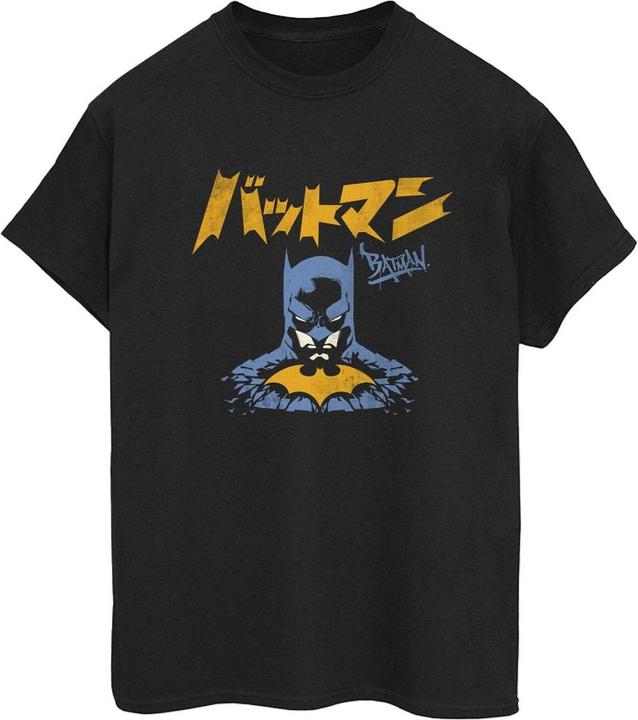 Batman Japanischer Blick Baumwolle Boyfriend TShirt