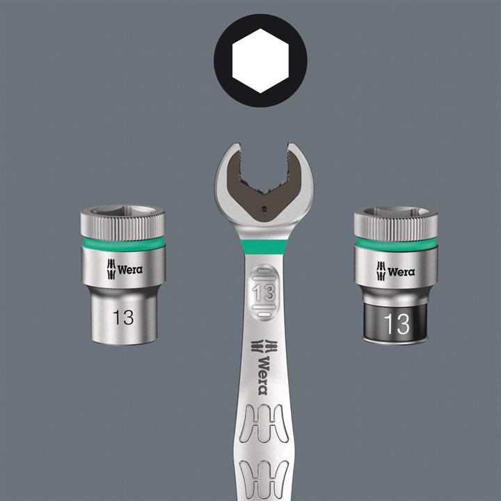Actual product image Wera 9723 Foam insert Zyklop B bit socket set 1