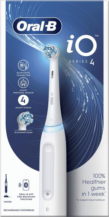 Actual product image Oral-B iO Series 4 Blanc (Oscillating toothbrush)